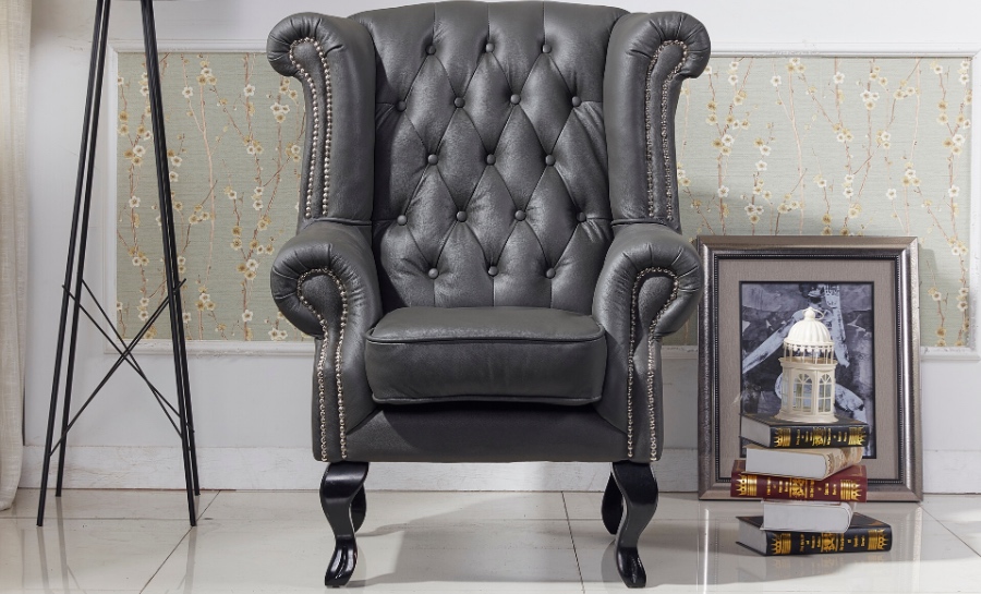 Leather Wingchair